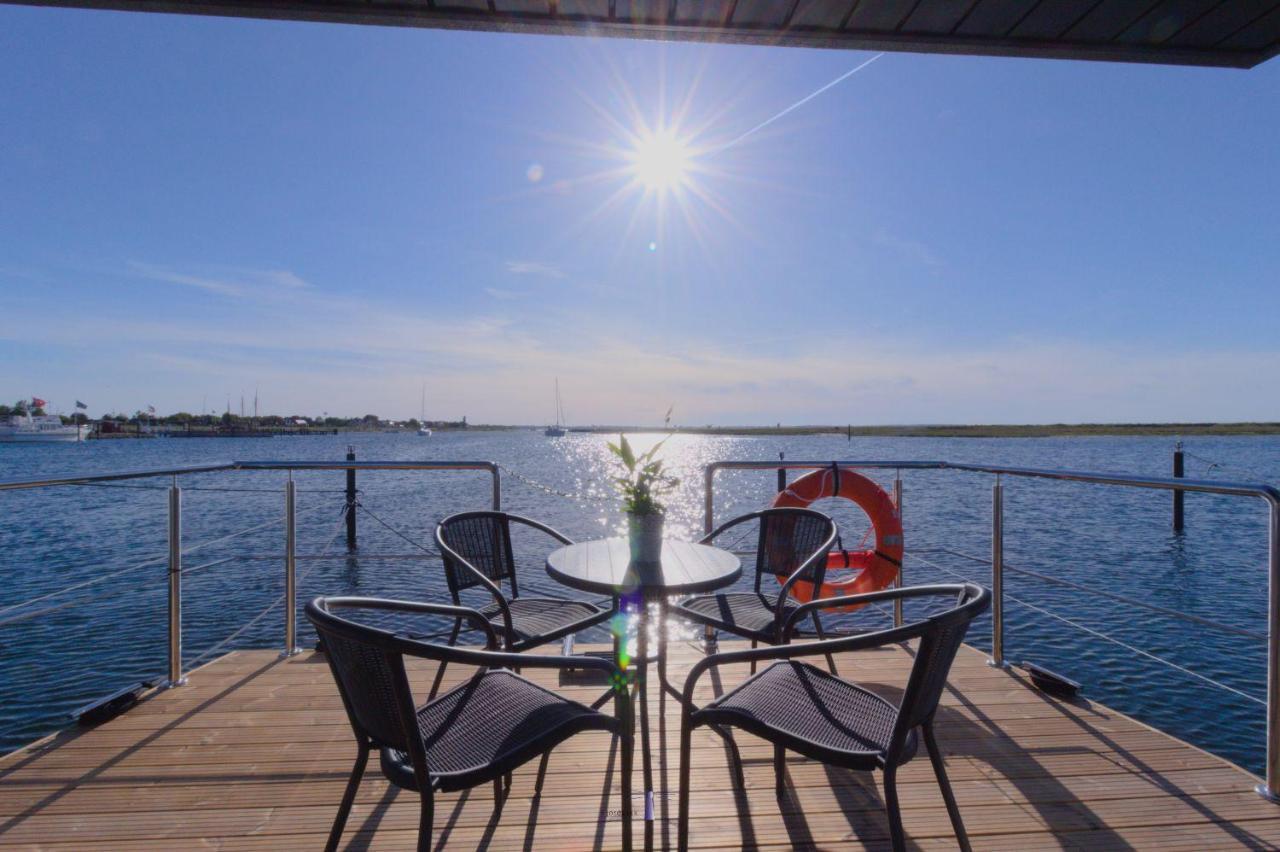 Hausboot Fjord Lacerta Mit Dachterrasse In Wendtorf Esterno foto